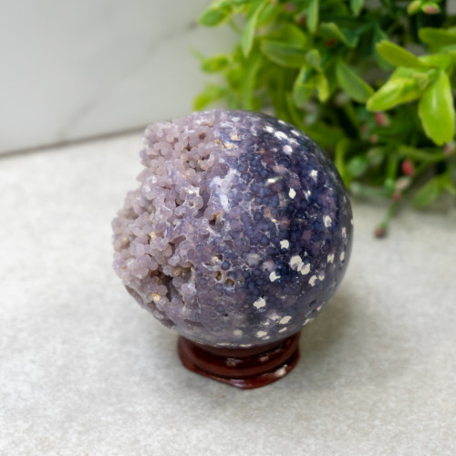 Grape Agate Sphere #8