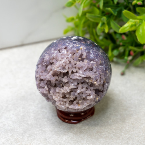 Grape Agate Sphere #8