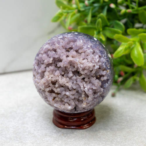 Grape Agate Sphere #8