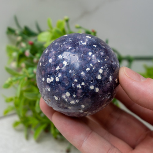 Grape Agate Sphere #8