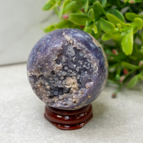 Grape Agate Sphere #6