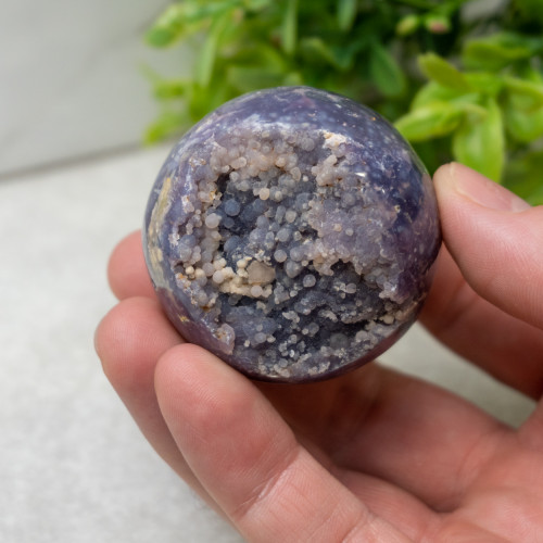 Grape Agate Sphere #6