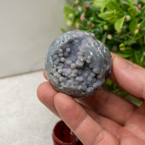 Grape Agate Sphere #4