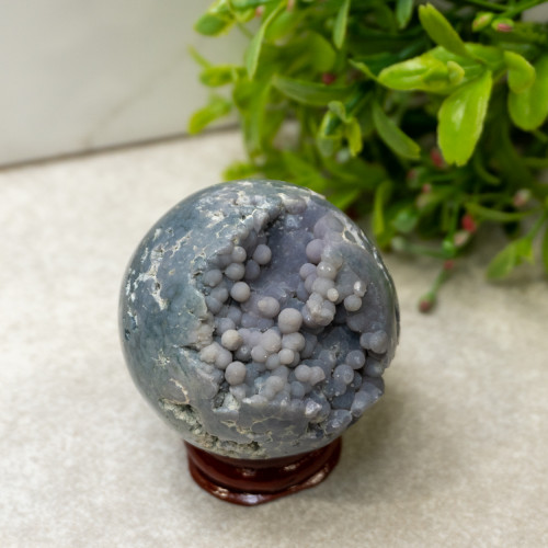 Grape Agate Sphere #4