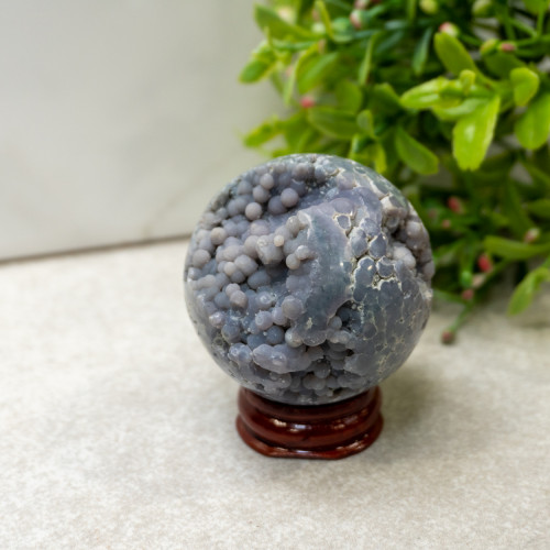 Grape Agate Sphere #4