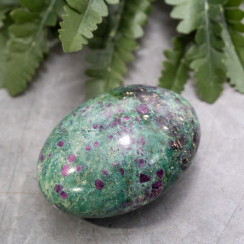 Ruby Fuchsite Palmstone