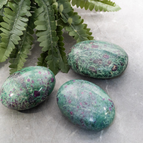 Ruby Fuchsite Palmstone