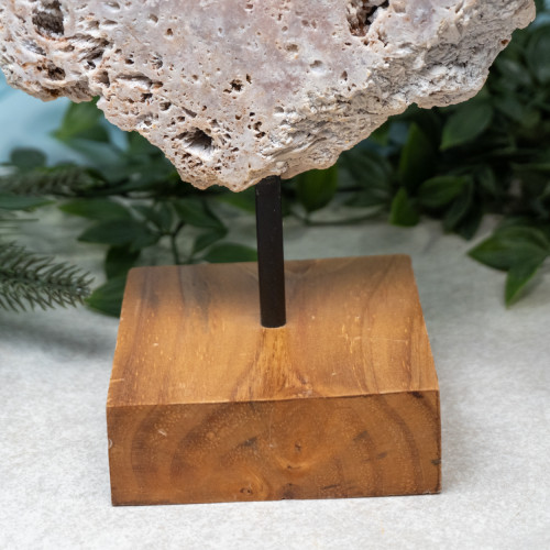 Pink Amethyst w Stand #7