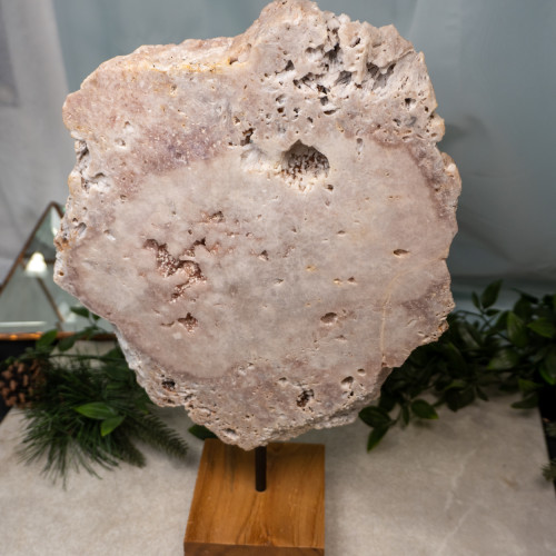 Pink Amethyst w Stand #7