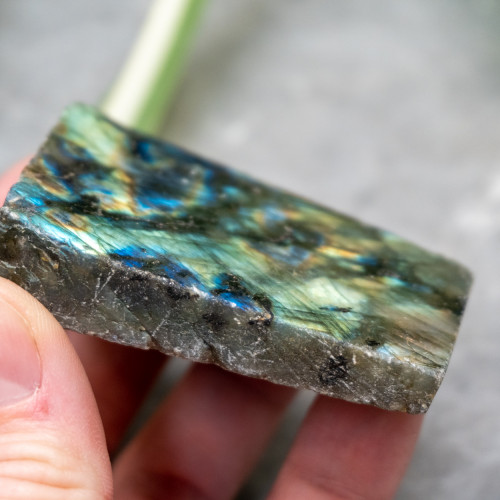 Half-Polished Labradorite #9