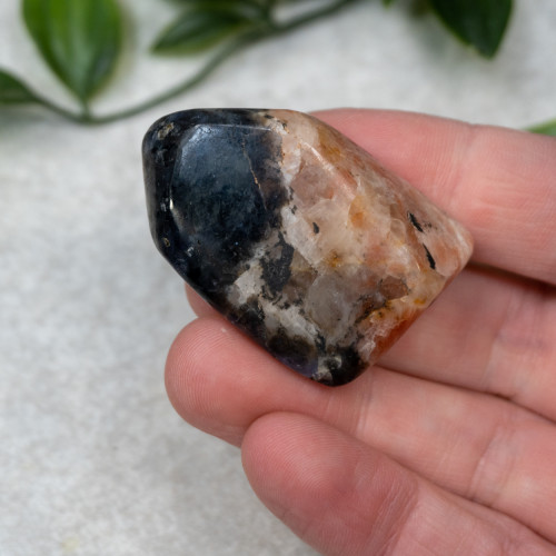 Polished Iolite & Sunstone #1