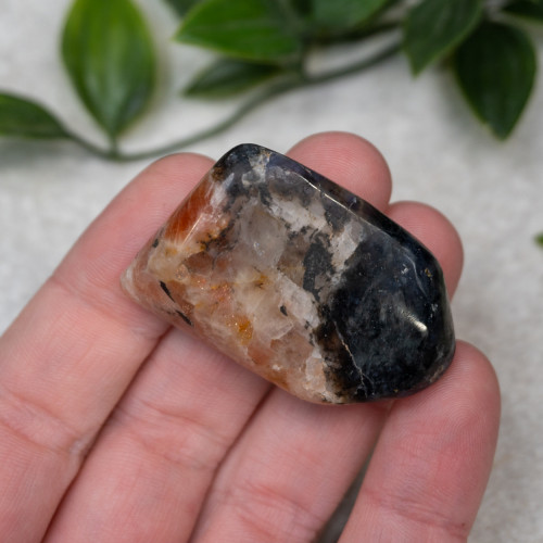 Polished Iolite & Sunstone #1