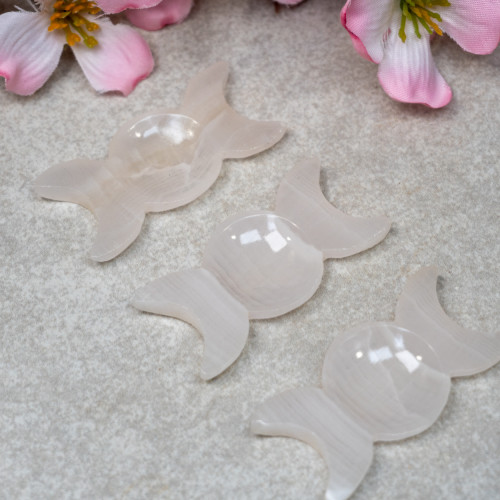 Mangano Calcite Moon Bowl