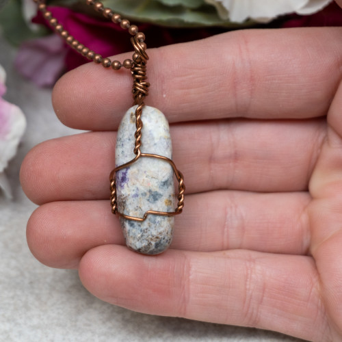 Bolivianite Polished Bronze Necklace