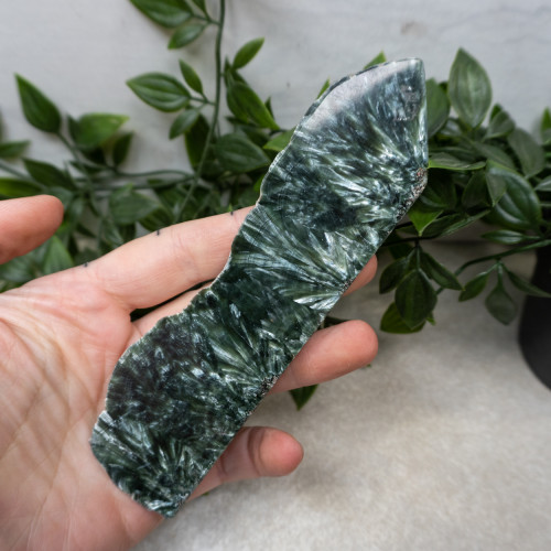 Seraphinite Large Polished Slab