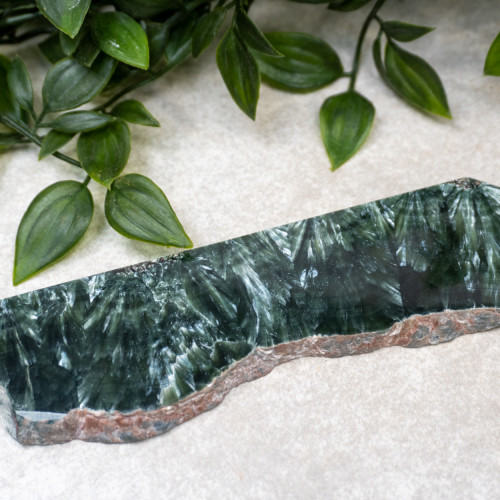 Seraphinite Large Polished Slab