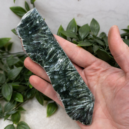 Seraphinite Large Polished Slab