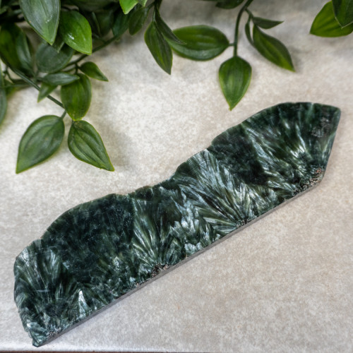 Seraphinite Large Polished Slab