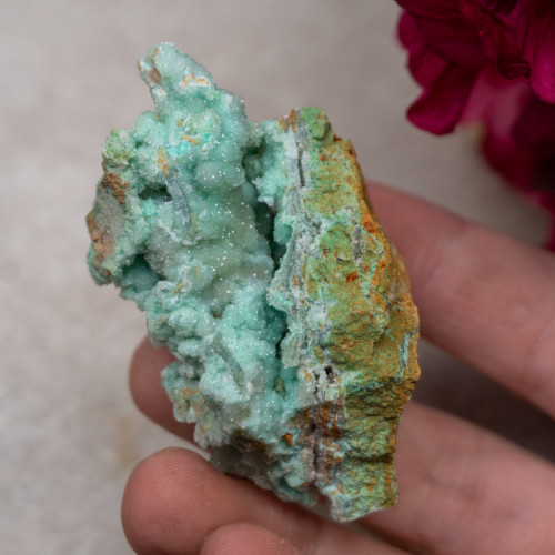 Quartz Covered Chrysoprase #24
