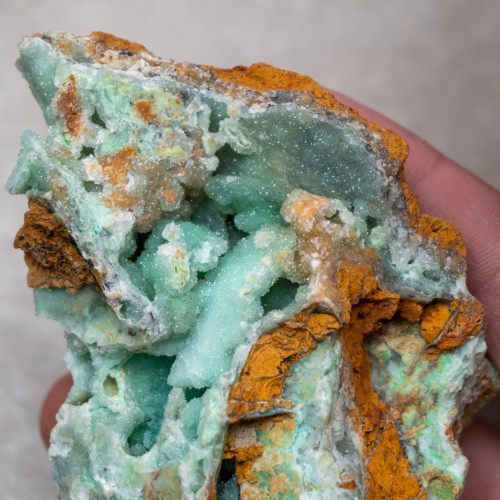 Quartz Covered Chrysoprase #19