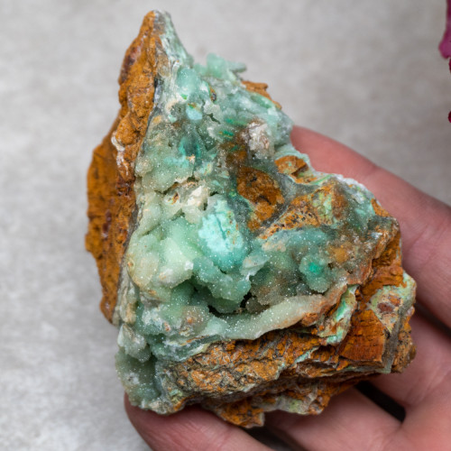 Quartz Covered Chrysoprase #19