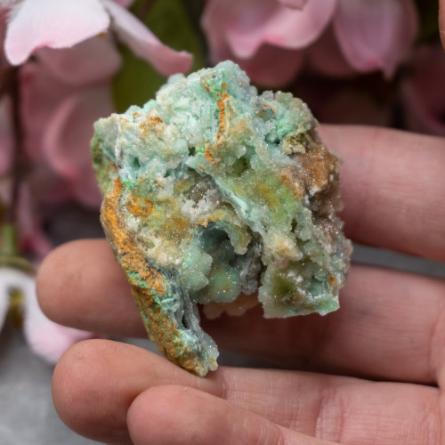 Quartz Covered Chrysoprase #13