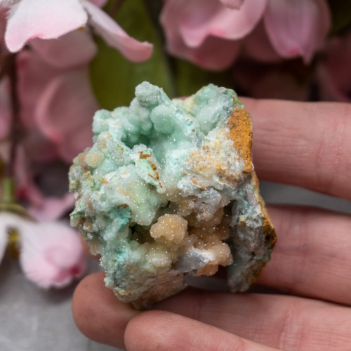 Quartz Covered Chrysoprase #13