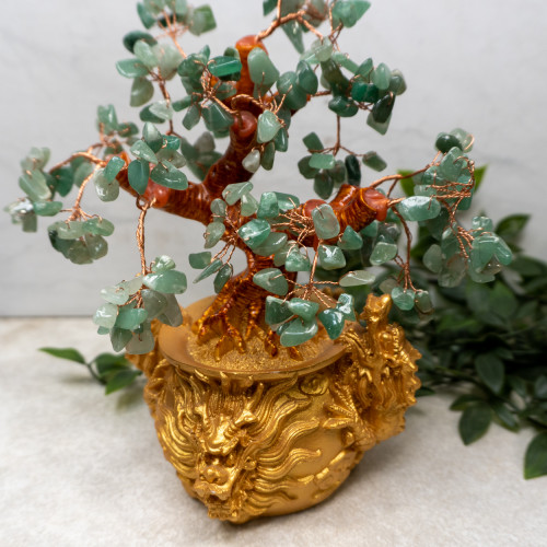 Green Aventurine Crystal Tree