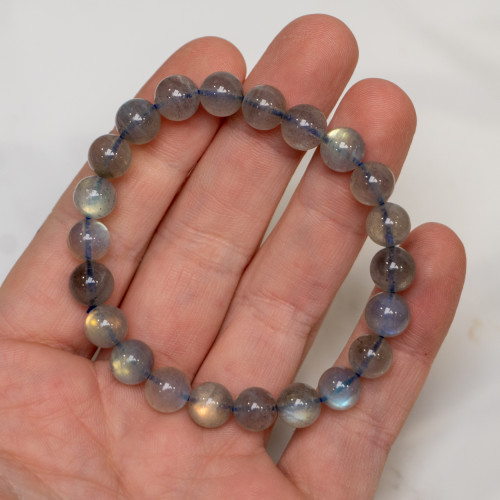 Labradorite High Flash Bracelet 10mm