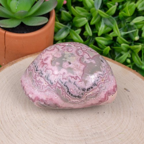 Medium Polished Rhodochrosite #2