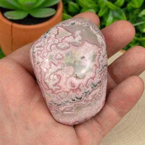 Medium Polished Rhodochrosite #2