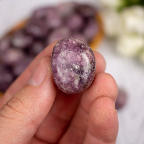 Lepidolite Tumbled