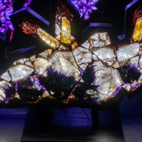 Triple Mounted Crystal Light