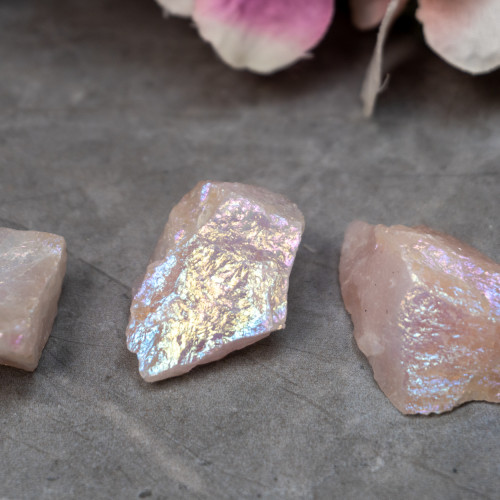 Angel Aura Rose Quartz Random