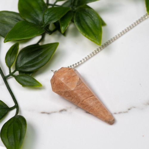 Peach Moonstone Pendulum