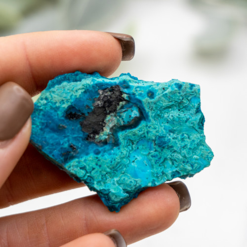 Raw Chrysocolla with Malachite #3