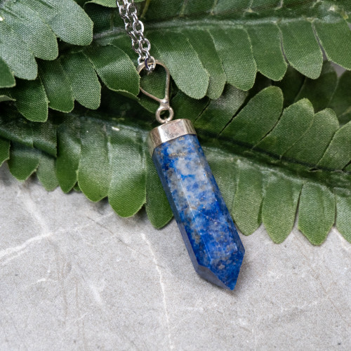 Lapis Lazuli Pendant Necklace Random