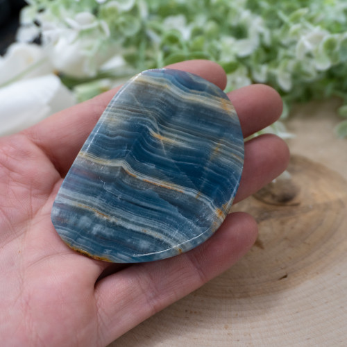 Blue Onyx Polished Piece #1