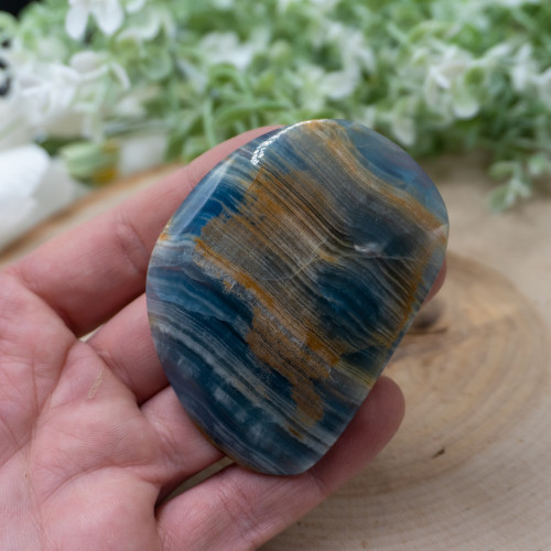 Blue Onyx Polished Piece #1