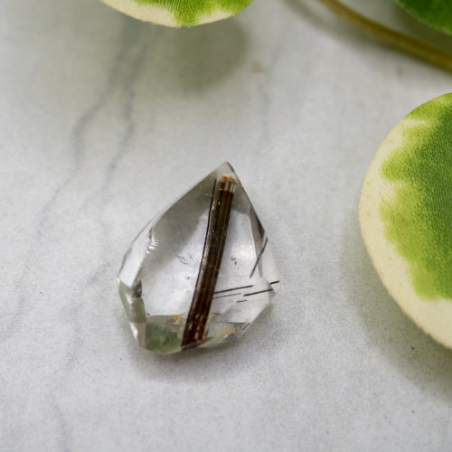 Rutile in Quartz #1