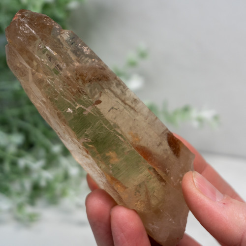 Citrine Lemurian Quartz Point #2