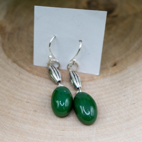 Green Aventurine Dangle Earring #2
