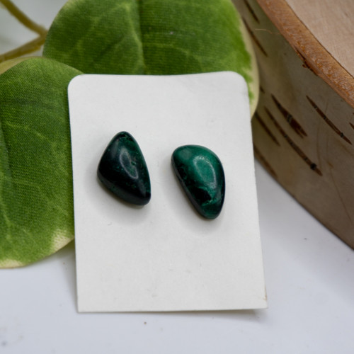 Malachite Stud Earring #12