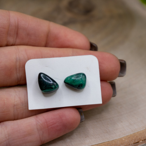 Malachite Stud Earring #10