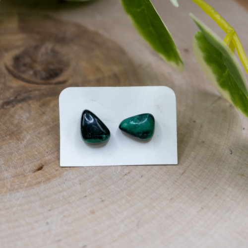 Malachite Stud Earring #10