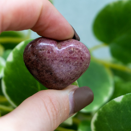 Rhodonite Heart Random