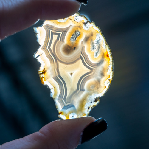 Iris Agate Slice #2