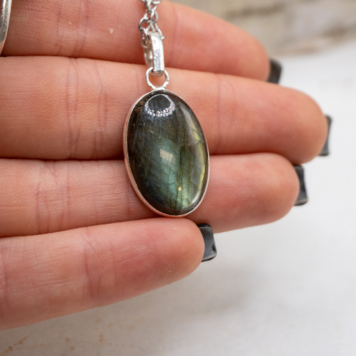 Labradorite Necklace #18