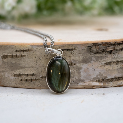 Labradorite Necklace #18