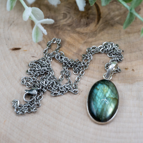 Labradorite Necklace #18